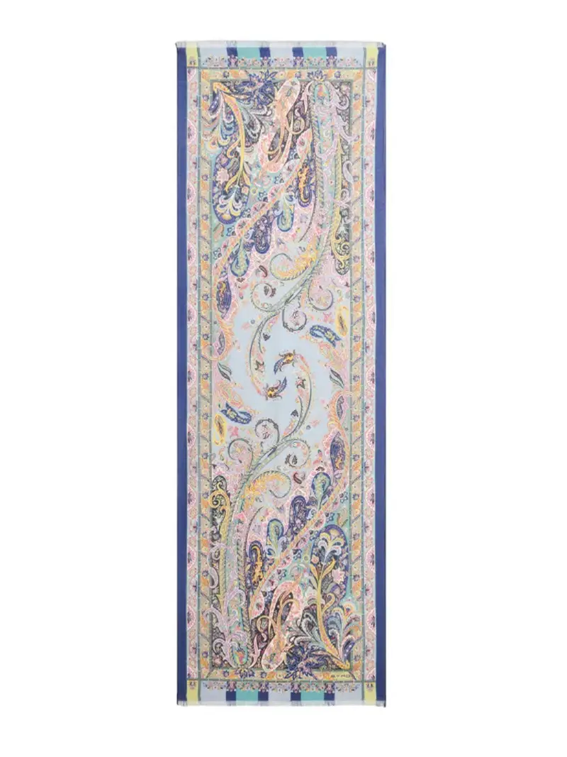 ETRO sciarpe donna - scarves scarf woman - azzurro LIGHT BLUE