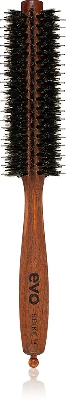 Evo Spike Nylon Pin Bristle Radial Brush spazzola rotonda per capelli con setole di nylon e di cinghiale Ø 14 mm