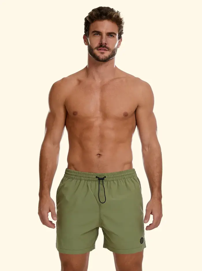 F**K Shorts Uomo Verde Militare SM5009-MG