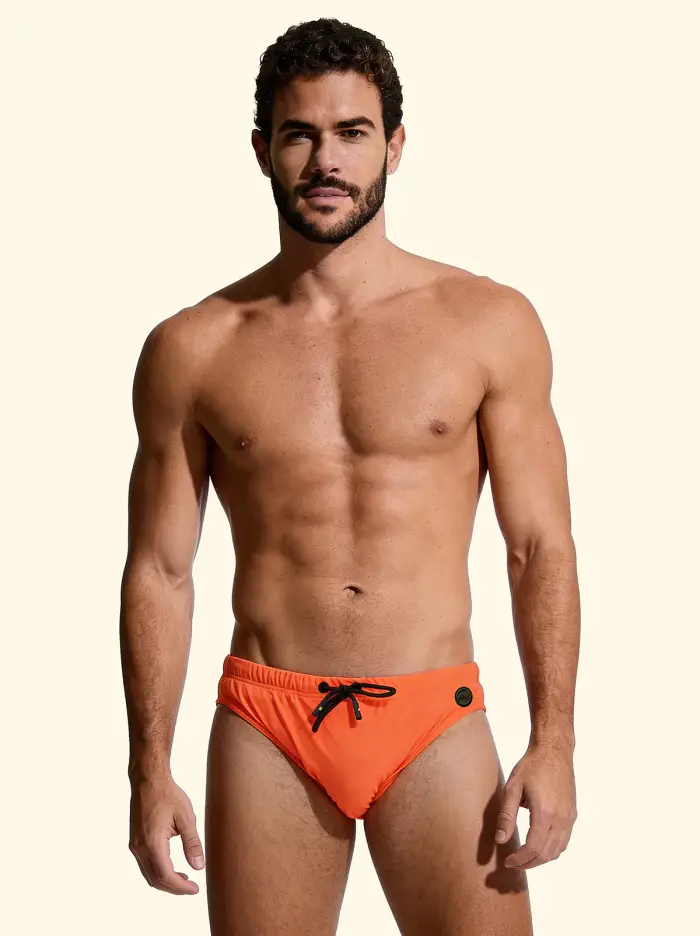 F**K Slip Uomo Arancione Fluo SM5201-FO