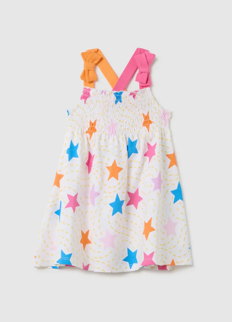 FAGOTTINO Abito Da Neonata In Puro Cotone Multicolor Wide Fit, Bambina, Multicolor