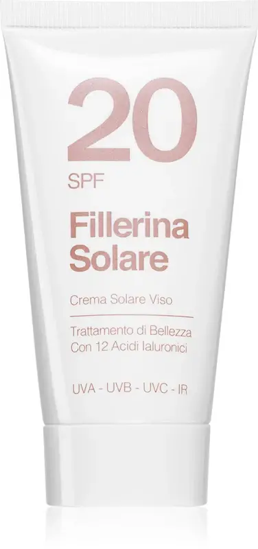 Fillerina Sun Beauty Face Sun Cream crema abbronzante viso SPF 20 50 ml