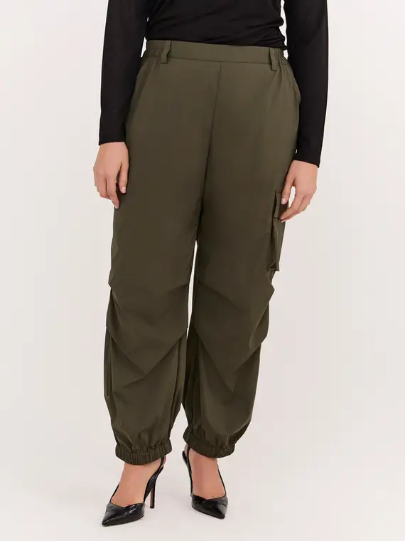 Fiorella Rubino Pantaloni cargo in nylon Donna, (60-62 IT)