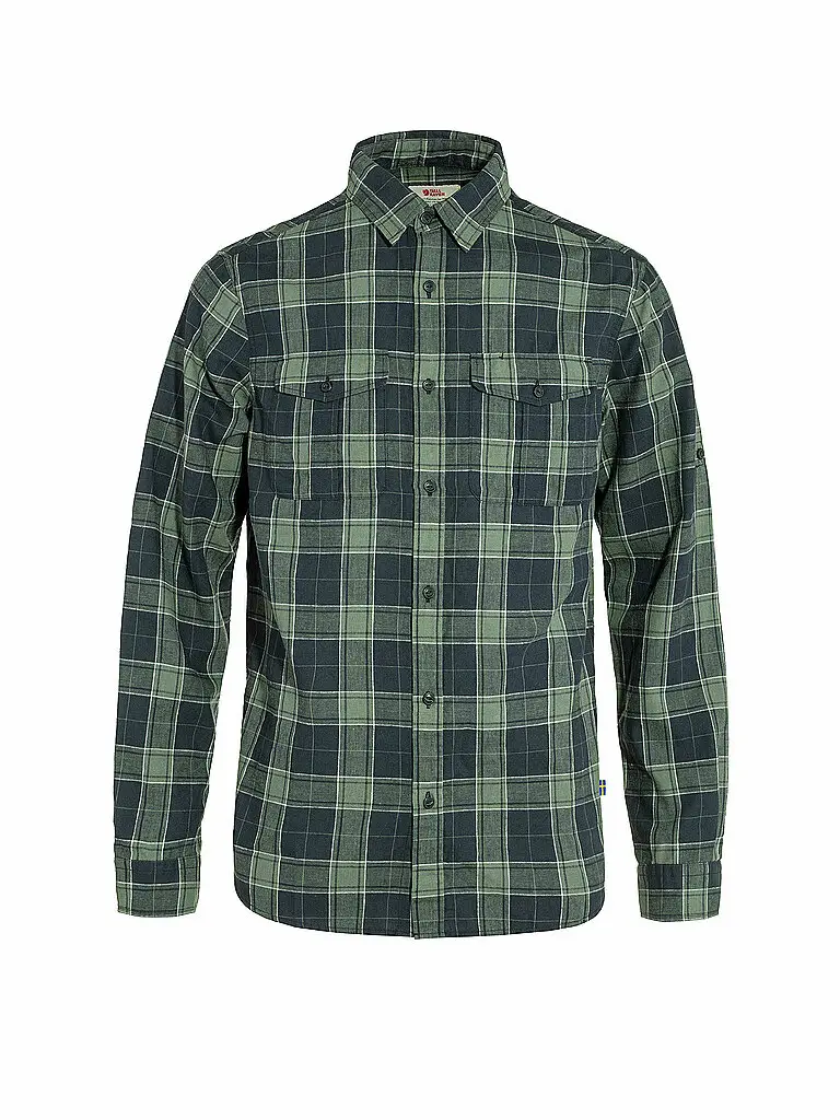 Fjällräven Camicia da uomo Övik Travel blu