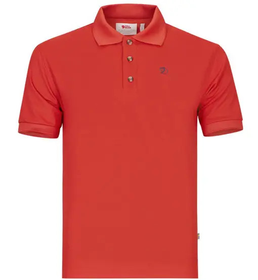 Fjällräven Crowley Piqué - polo - uomo Red