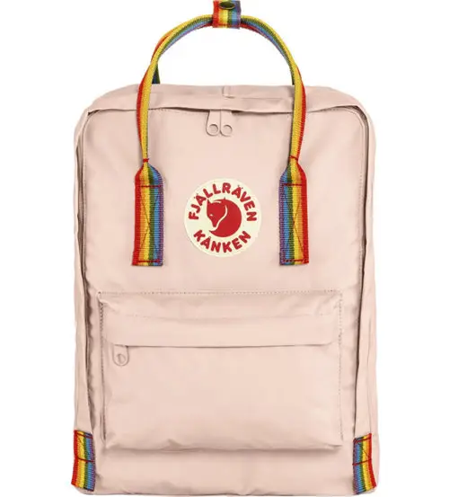 Fjällräven Kanken Rainbow - zaino tempo libero Rose
