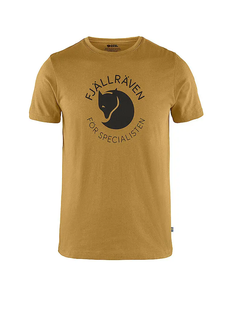 Fjällräven Maglietta funzionale da uomo Fjäll Fox senape