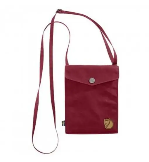 Fjällräven Pocket - Borsa con tracolla Red