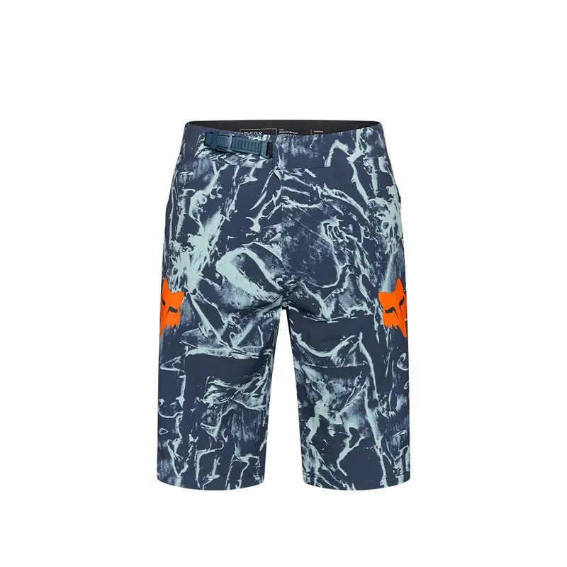 FOX Pantaloncini Mtb Ranger Image Print Arc Blu Uomo