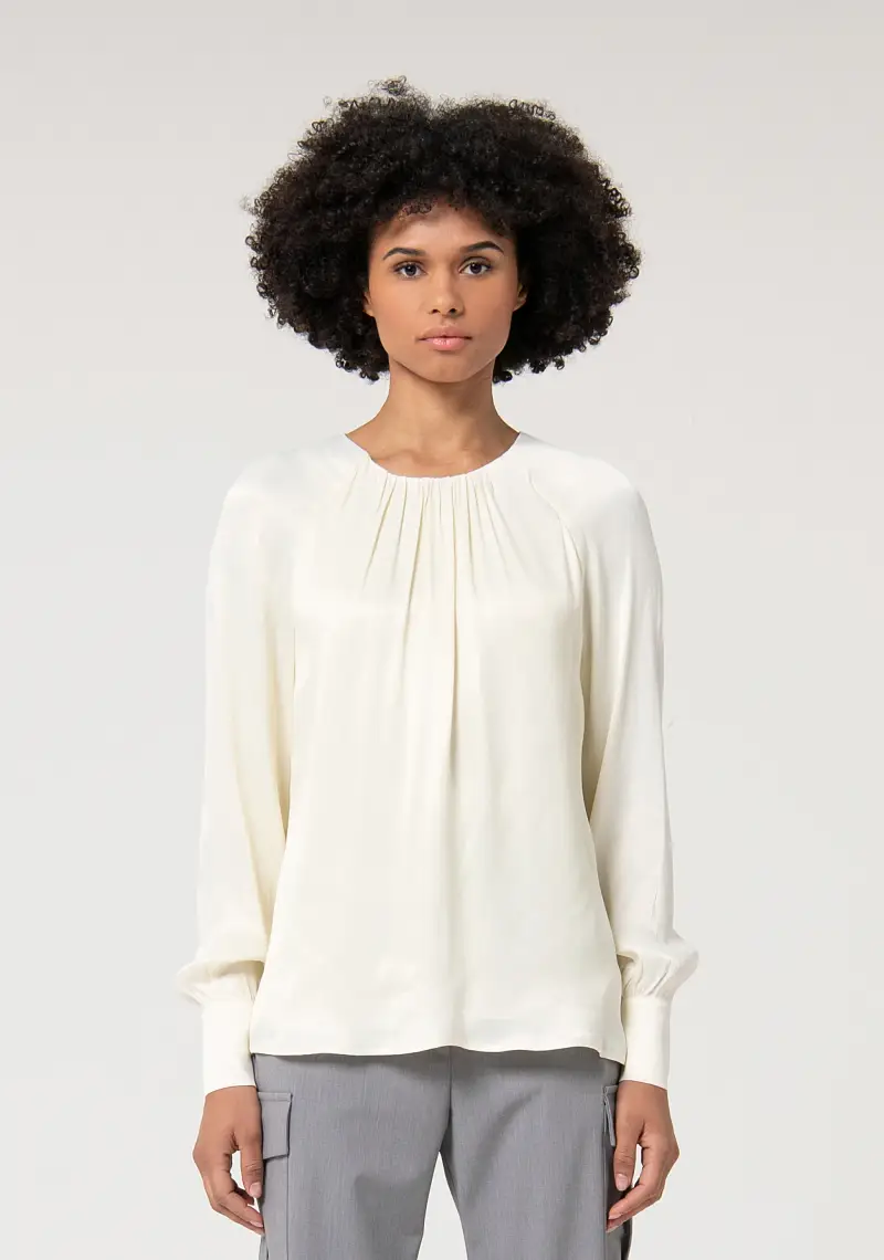 Fracomina Blusa regular in viscosa
