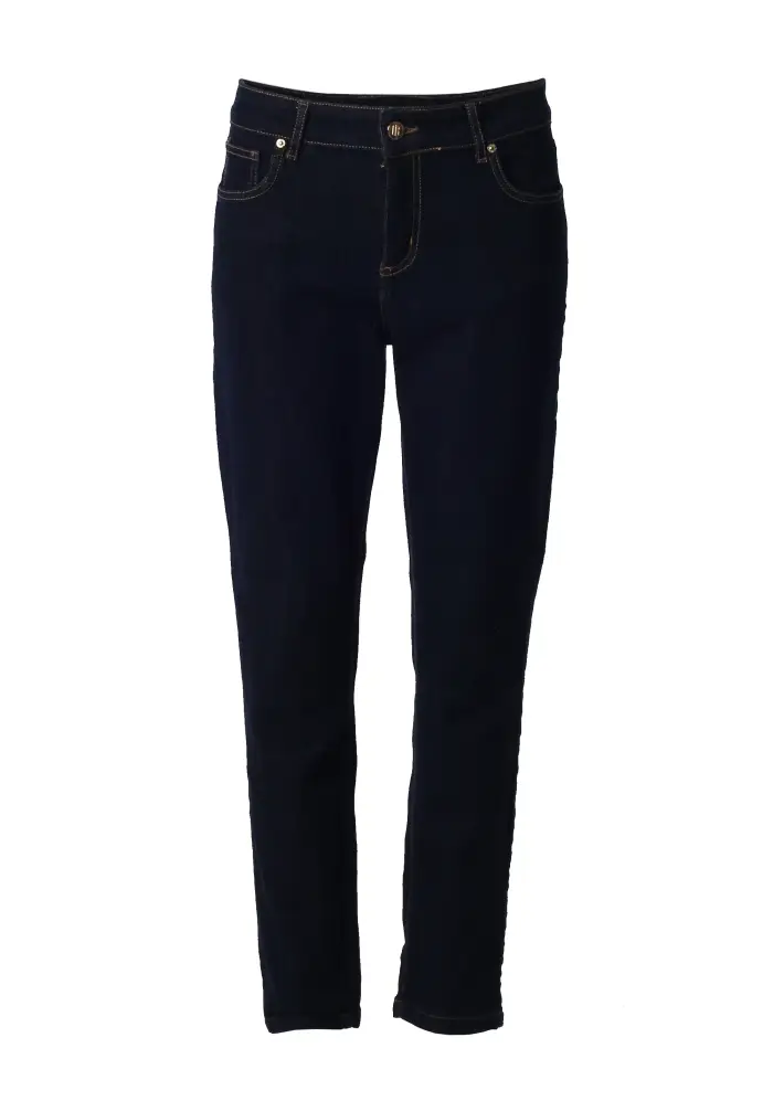 Fracomina Jeans Slim Fit con Dettagli Gold