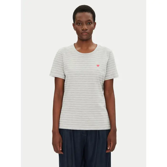 Fransa T-shirt 20615521 Grigio Regular Fit