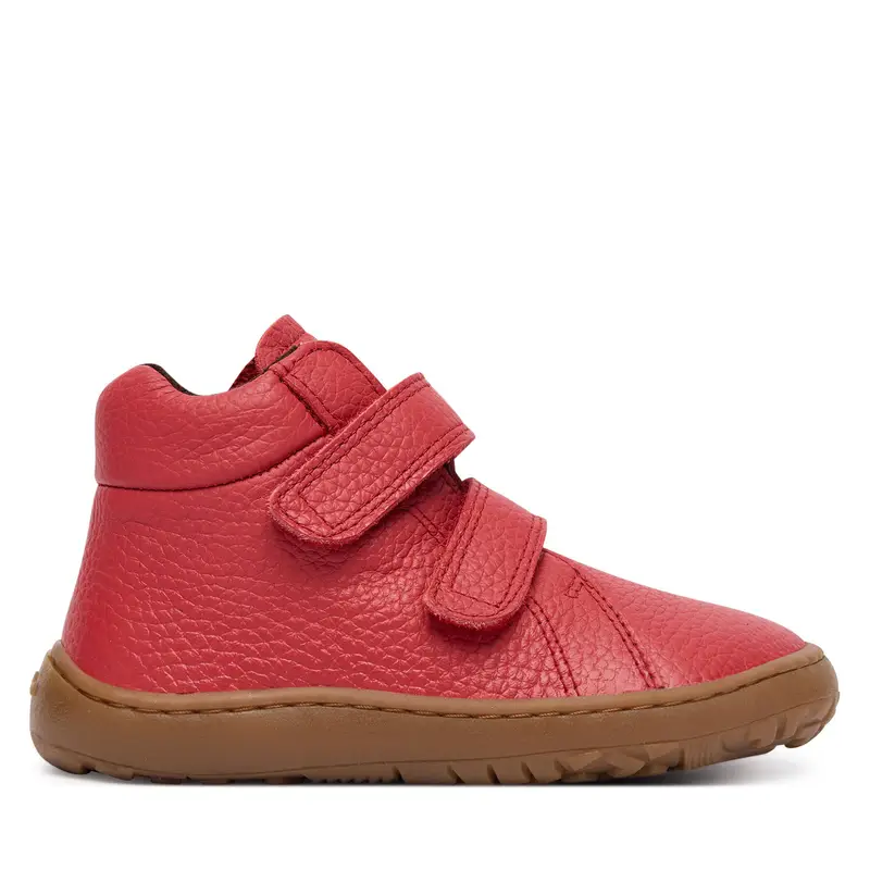 Froddo Polacchine Barefoot Winter Furry G3110263-7 M Rosso