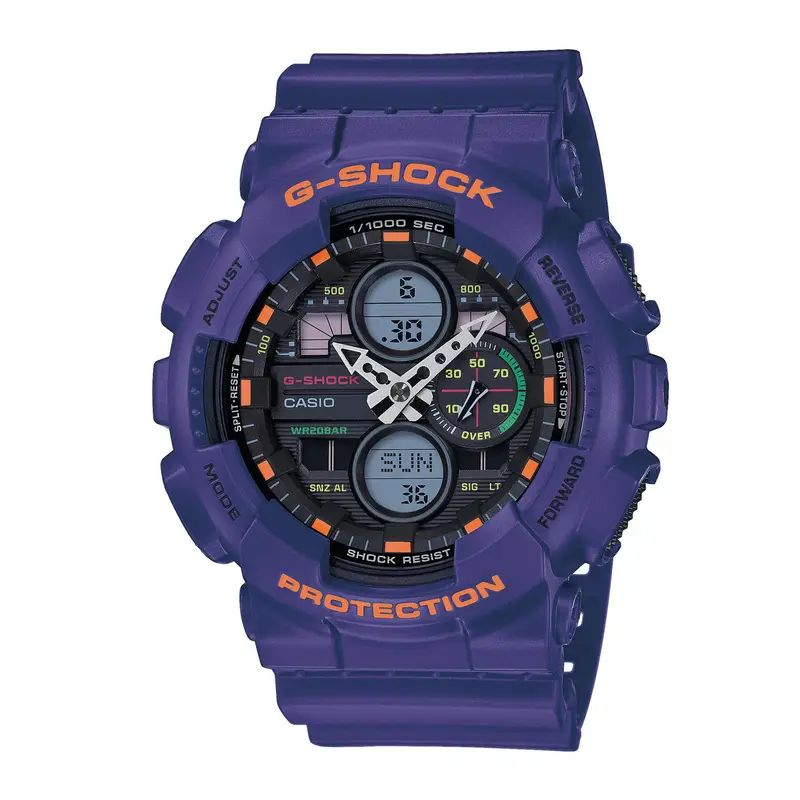 G-Shock Orologio GA-140-6AER Viola