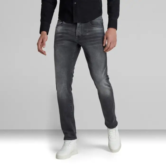 Jeans G-star 3301 Slim Gris