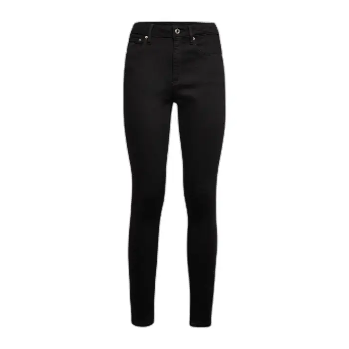 Jeans skinny a vita alta da donna G-Star 3301 High Noir
