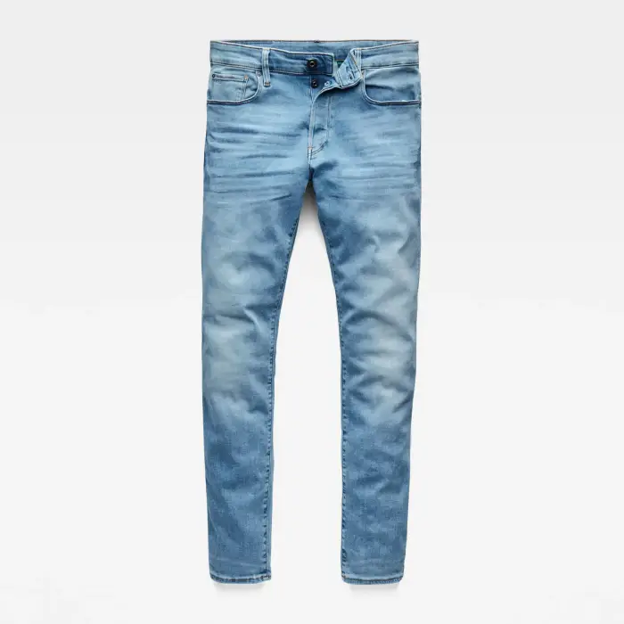 Jeans slim G-Star 3301 Bleu