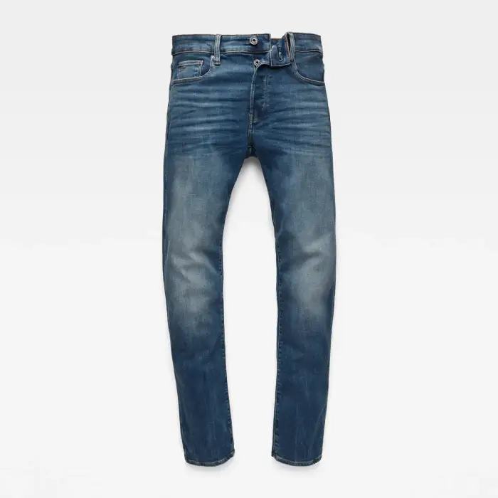 Jeans slim G-Star 3301 Bleu