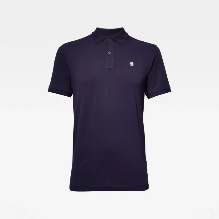 Polo a manica corta G-Star Dunda slim Bleu
