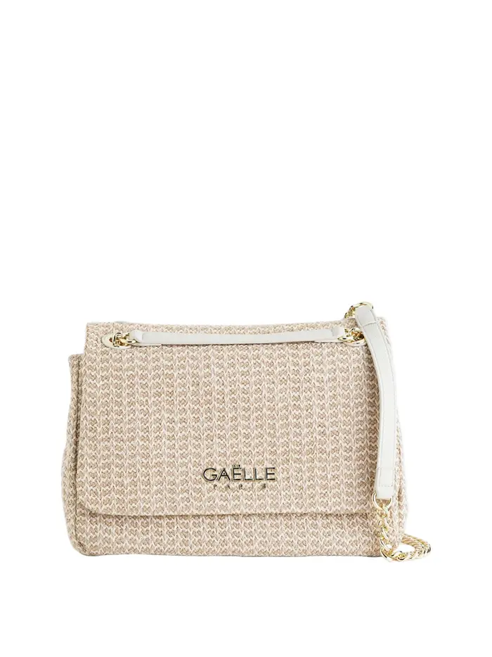 borsa a tracolla gaelle da donna - beige