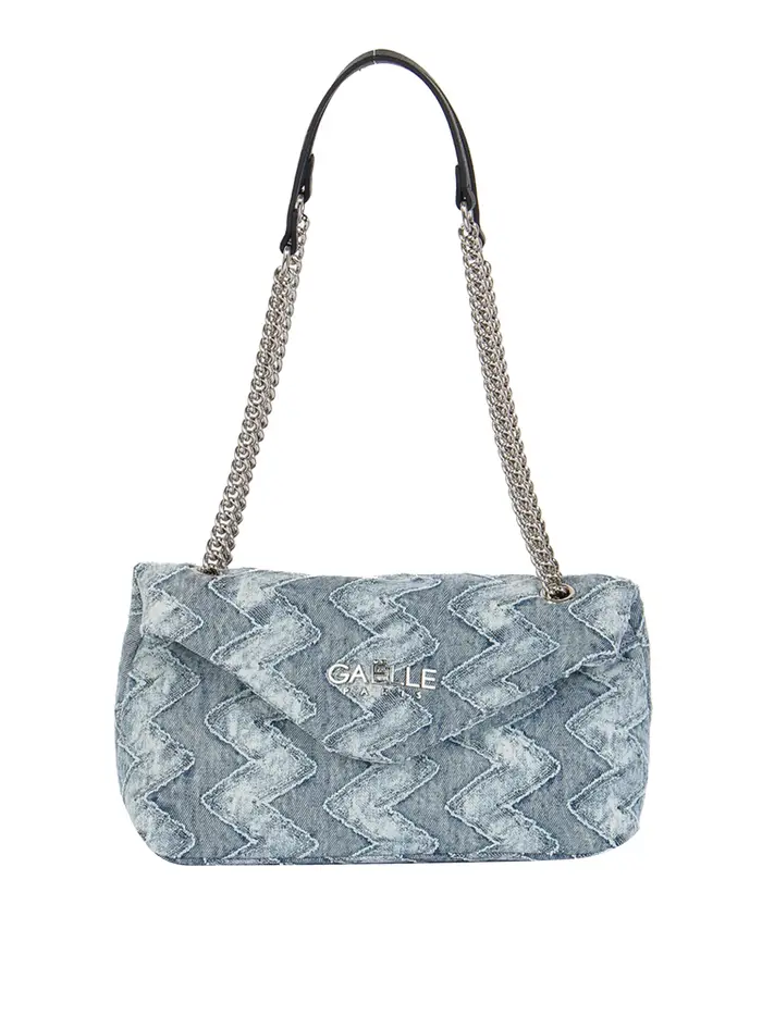 borsa a tracolla gaelle da donna - blu