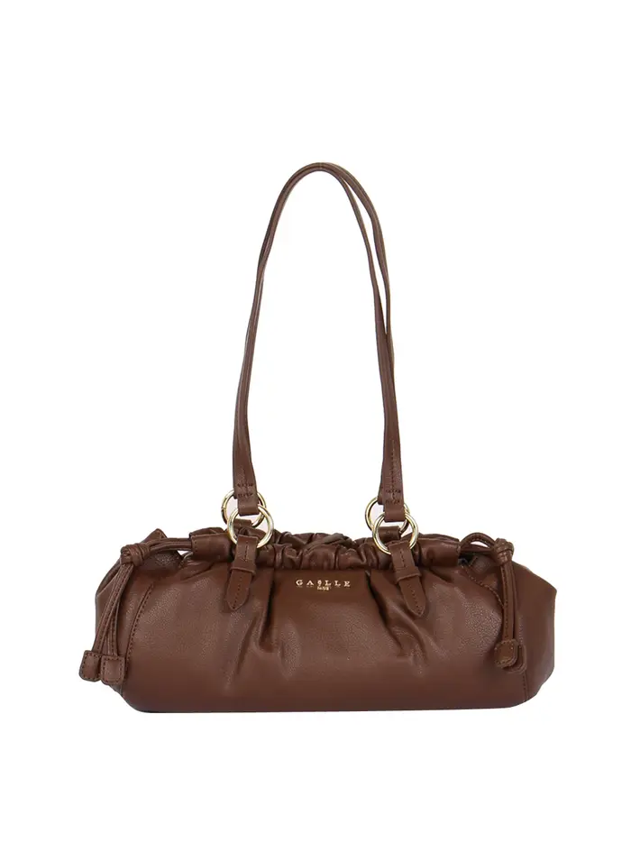 borsa a tracolla gaelle da donna - marrone