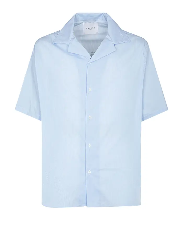 camicia casual gaelle da uomo - celeste