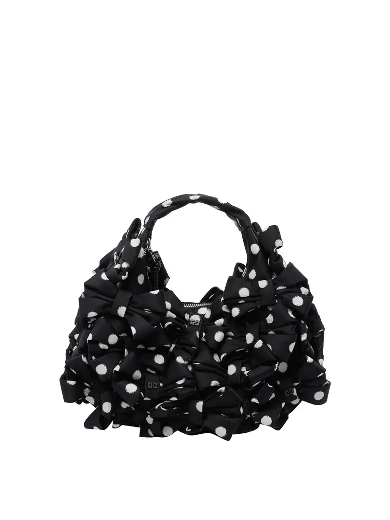 Ganni Borsa hobo Nero 4186776