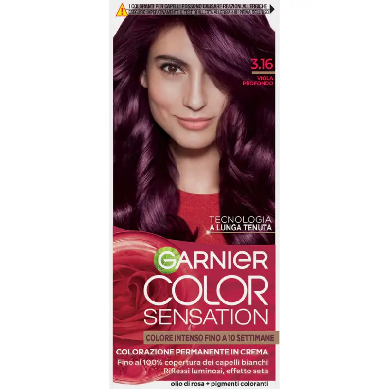 Garnier Color Sensation Colorazione Permanente In Crema 3 16 Viola Profondo