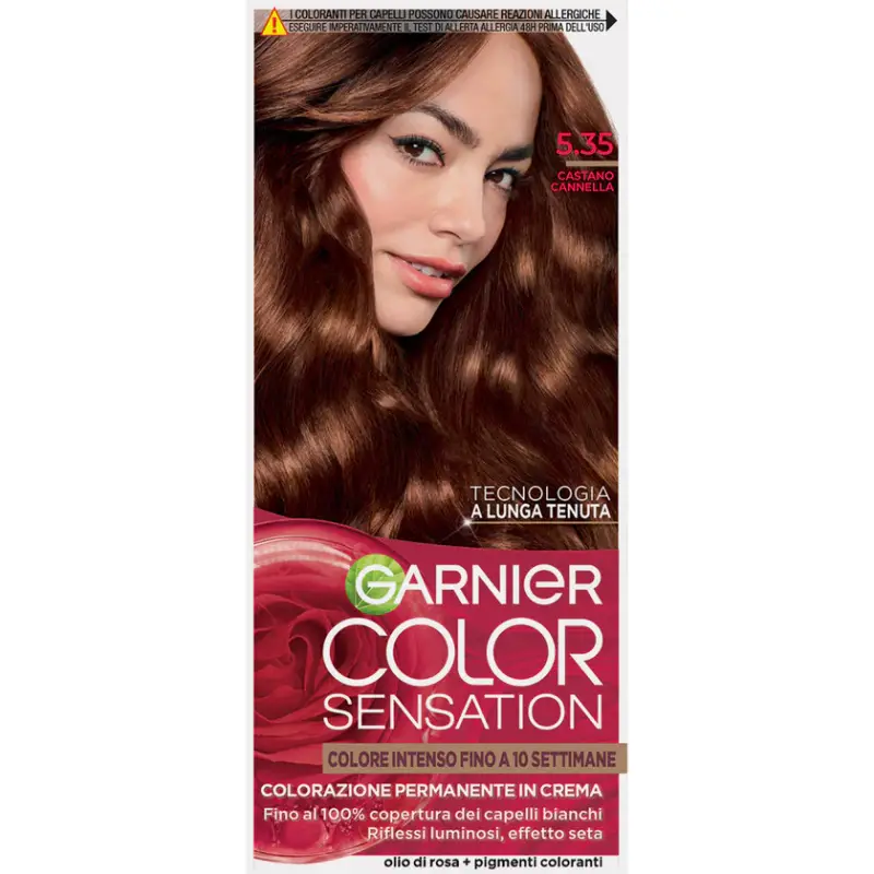 Garnier Color Sensation Colorazione Permanente In Crema 5 35 Castano Cannella