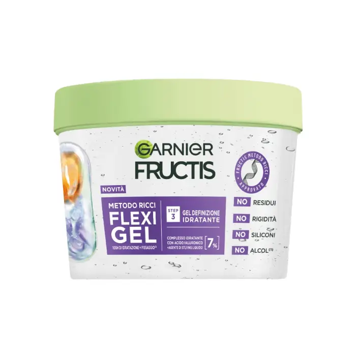 Garnier Fructis - Metodo ricci FlexiGel 370 ml