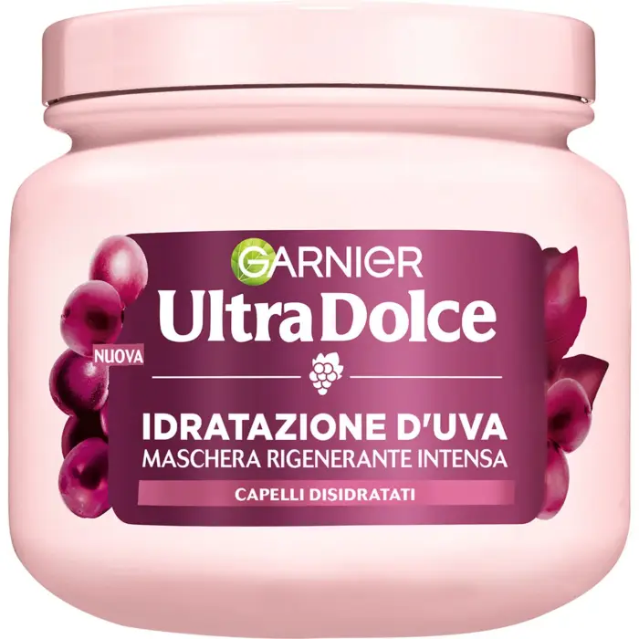 Garnier UltraDolce - Idratazione d uva Maschera rigenerante intensa 340 ml
