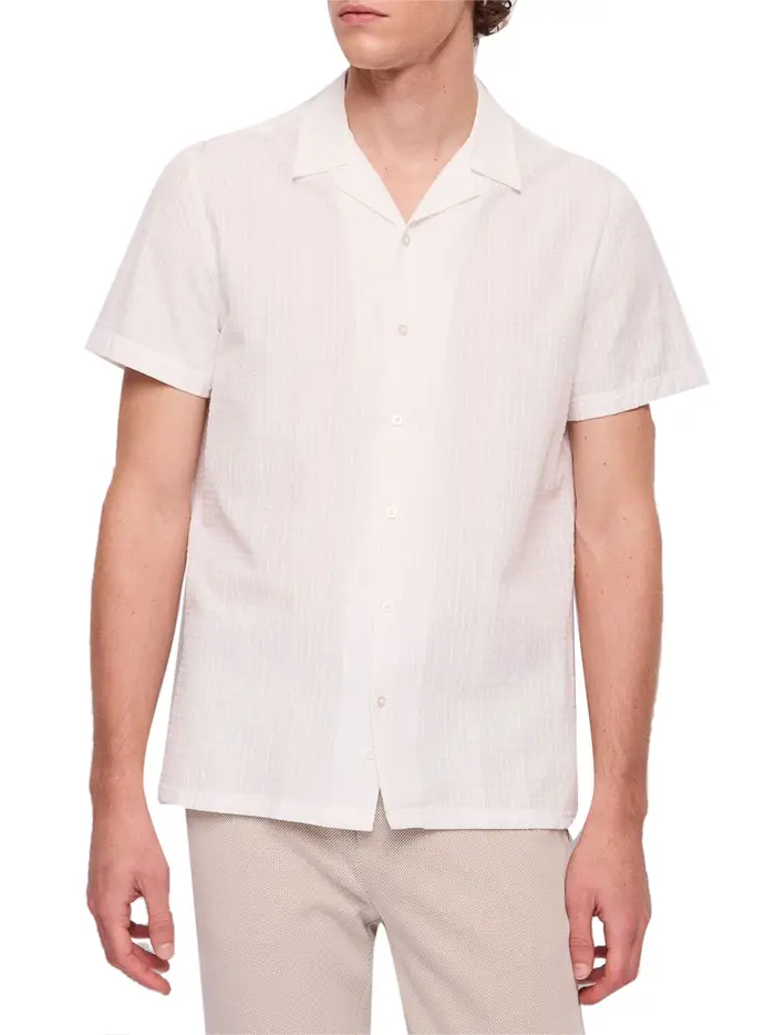 camicia casual gaudì da uomo - beige