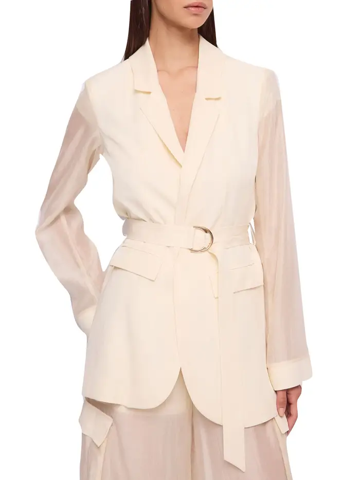 giacca gaudì da donna - bianco