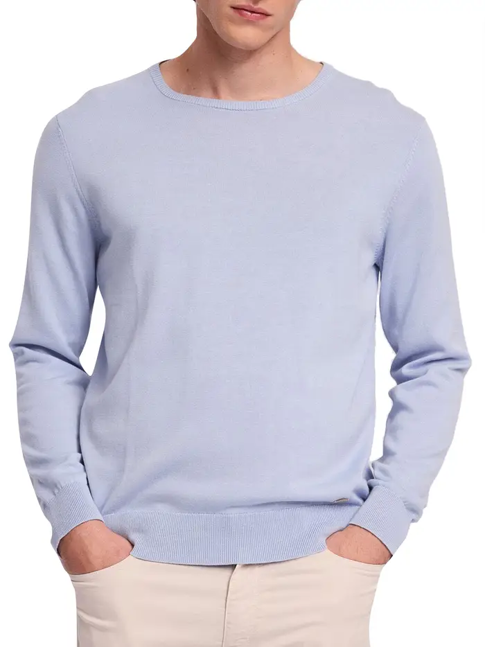 pullover gaudì da uomo - celeste