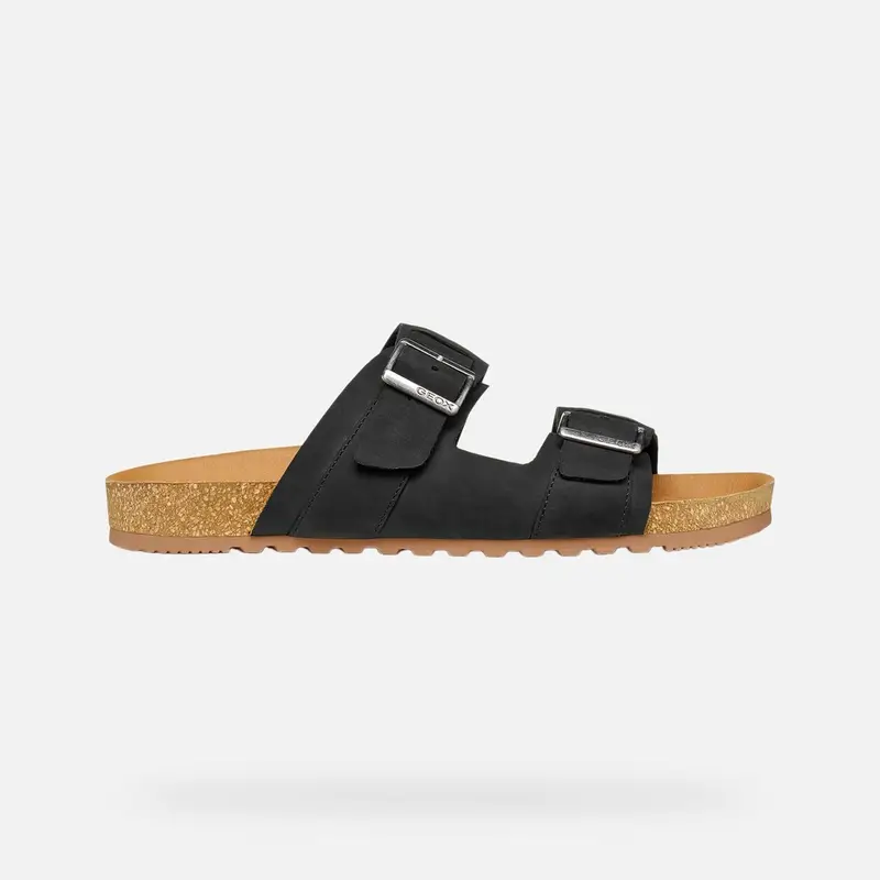 Geox Scarpe Climasandal Cork Uomo Nero