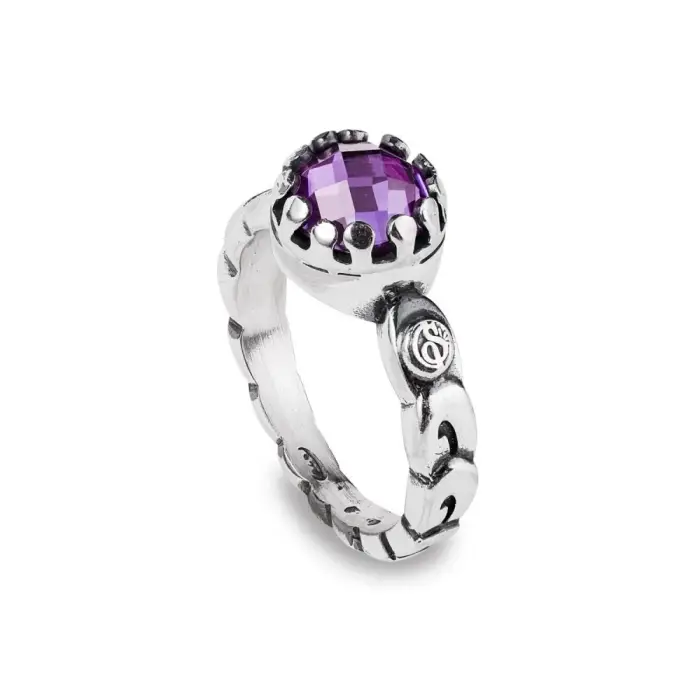Anello Argento 925 Con Cubik Zirconia - Gerardo Sacco