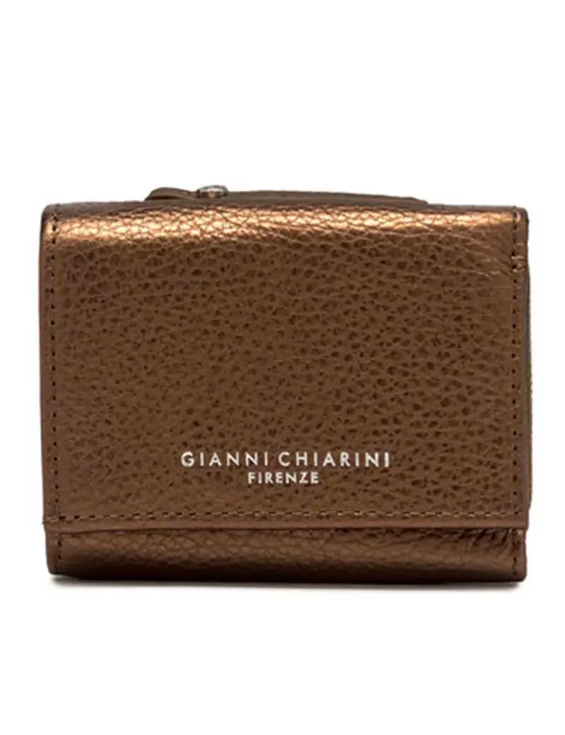Gianni Chiarini Portafogli Wallets Grain in pelle bronzo Donna PFW5065 14167 GRN LM