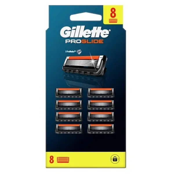 Gillette Teste di ricambio ProGlide Manual 8 pezzi