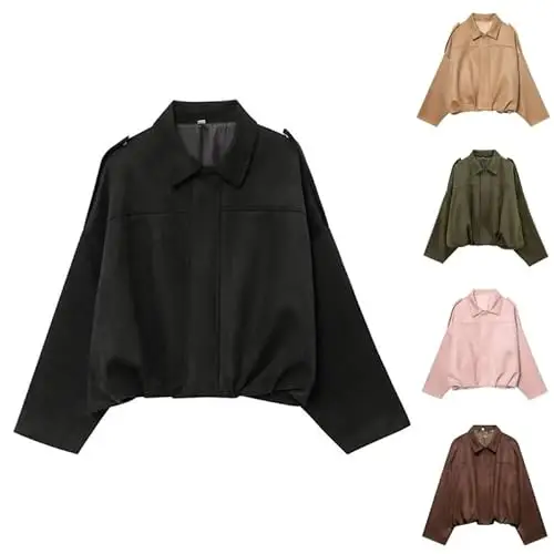 Generico Cappotti Donna Nero 2861191