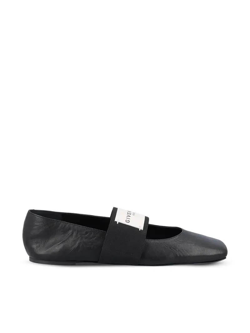 GIVENCHY Ballerine Sliced Square NERO