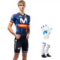 Gobik Maxi-Set (4 articoli) TEAM MOVISTAR Campione spagnolo Rosso