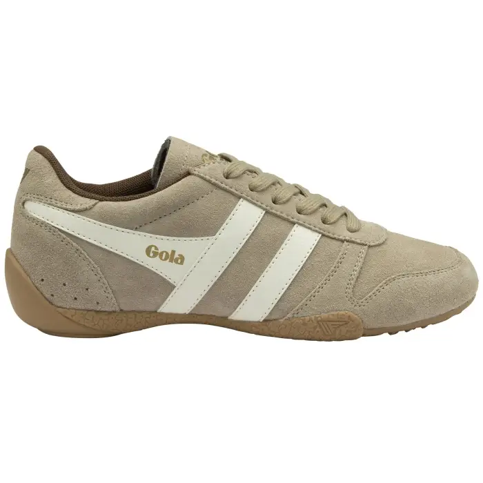 Sneakers da donna in pelle scamosciata Gola Chase Beige
