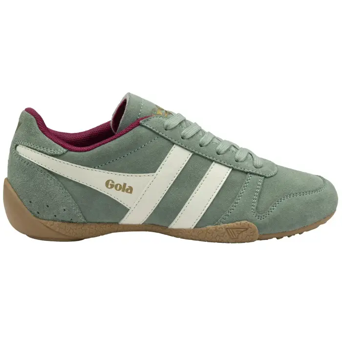 Sneakers da donna in pelle scamosciata Gola Chase Vert