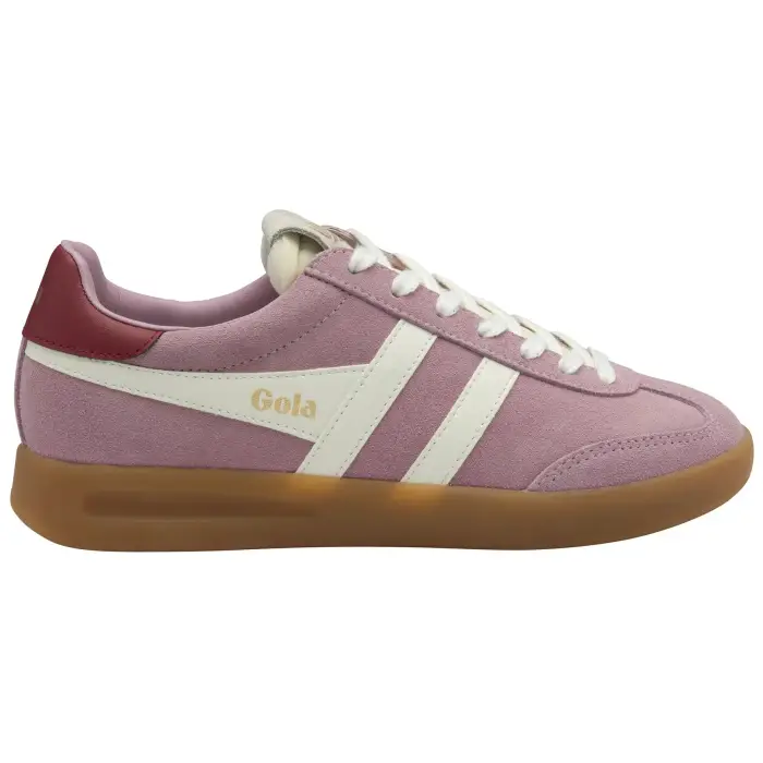 Sneakers da donna in pelle scamosciata Gola Cyclone Violet
