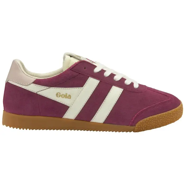 Sneakers da donna in pelle scamosciata Gola Elan Rose