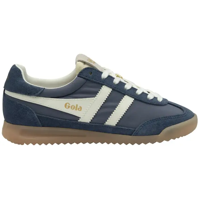 Sneakers da donna in pelle scamosciata Gola Firefly Bleu