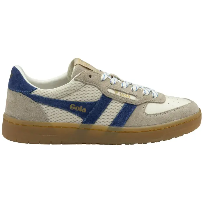 Sneakers da donna in pelle scamosciata Gola Hawk 83 Blanc