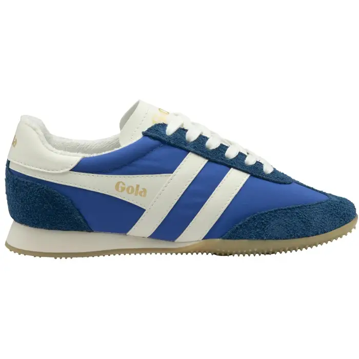 Sneakers da donna in pelle scamosciata Gola Sprinter Bleu