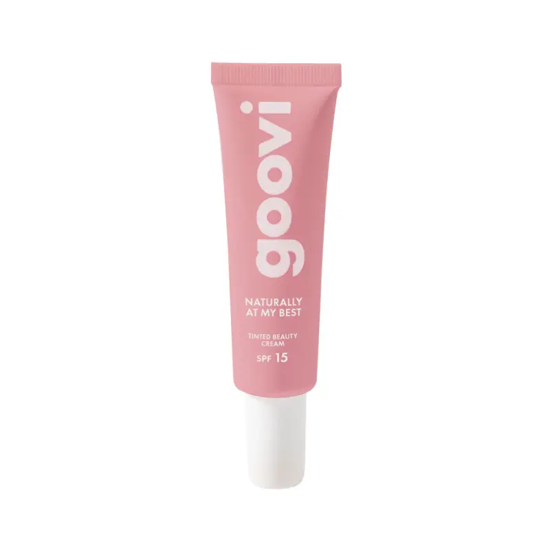 Goovi Incarnato Tinted Beauty Cream SPF15 NATURALLY AT MY BEST 30ml - Crema viso colorata effetto globale